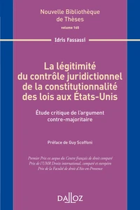 La légitimité du contrôle juridictionnel de la constitutionnalité des lois aux Etats-Unis