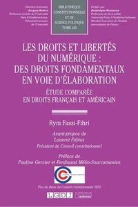 Les droits et libertés du numérique : des droits fondamentaux en voie d’élaboration