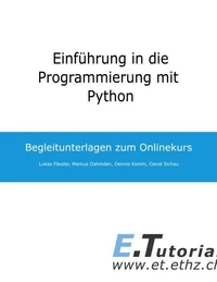 Einführung in die Programmierung mit Python