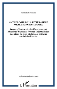 Anthologie de la littérature orale Songhay-Zarma