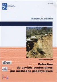 Détection des cavités souterraines par méthodes géophysiques