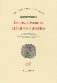 Essais, discours et lettres ouvertes