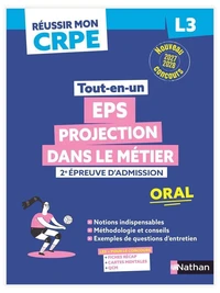 Réussir mon CRPE - EPS et Projection dans le métier Admission concours L3 Oral 2027-2028