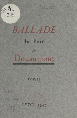 Ballade du Fort de Douaumont