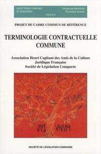 Terminologie contractuelle commune
