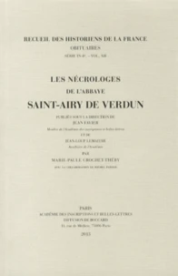 Les nécrologes de l'abbaye de Saint-Airy de Verdun