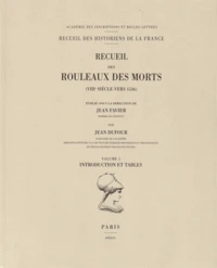 Recueil des rouleaux des morts (VIIIe siècle-vers 1536)