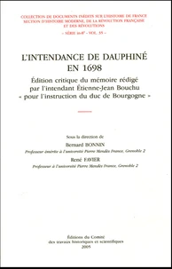 L'intendance en Dauphiné en 1698