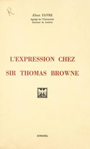 L'expression chez Sir Thomas Browne