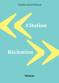 Citation, récitation