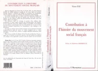 Contribution à l'histoire du mouvement social français