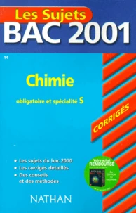 Chimie Bac S. Corriges 2001