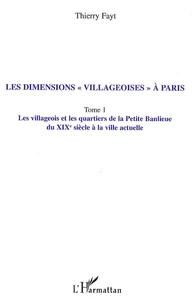 Les dimensions "villageoises" à Paris