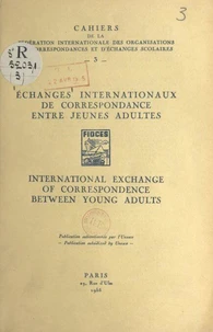 Échanges internationaux de correspondance entre jeunes adultes