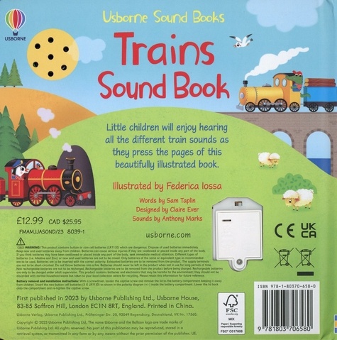 Trains Sound Book