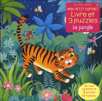 La jungle - Avec 1 livre cartonné et 3 puzzles de 9 pièces.pdf
