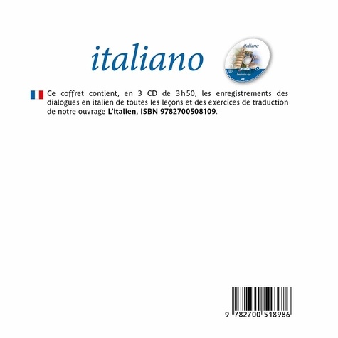Italiano (cd audio italien) 1e édition