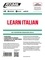 Learn italian. Beginner level A2  avec 1 CD audio MP3
