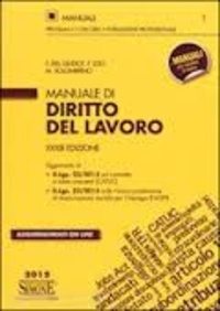 Federico Del Giudice et F. Izzo - Manuale di diritto del lavoro.