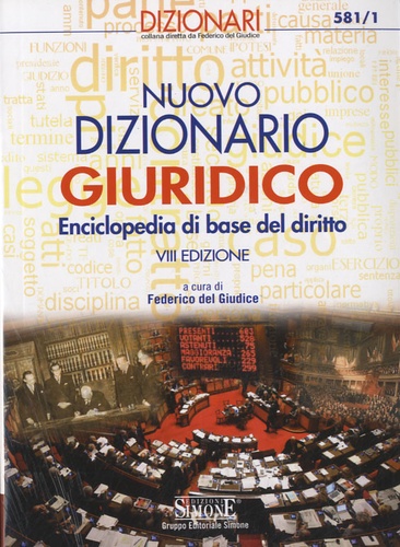 Federico Del Giudice - Nuovo dizionario giuridico - Enciclopedia di base del diritto.