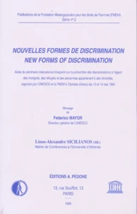 Nouvelles formes de discrimination