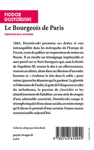 Le Bourgeois de Paris