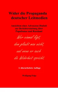 Wider die Propaganda deutscher Leitmedien