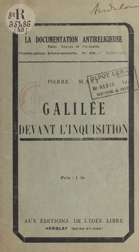 Galilée devant l'Inquisition