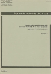 La méthode des éléments finis en visco-élasticité et en visco-plasticité