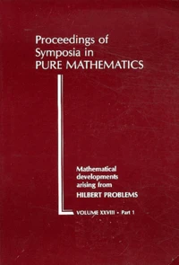 Proceeding of Symposia in Pure Mathematics