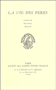 La vie des pères