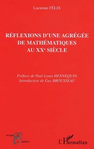 Réflexions d'une agrégée de mathématiques au XXe siècle