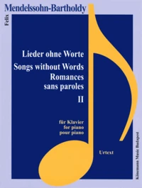 Mendelssohn-Bartholdy - Romances sans paroles II - pour piano
