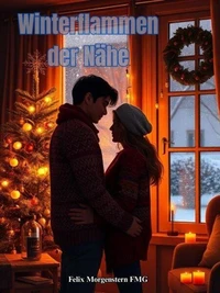 Winterflammen der Nähe