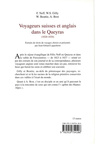Voyageurs suisses et anglais dans le Queyras (1820-1830)