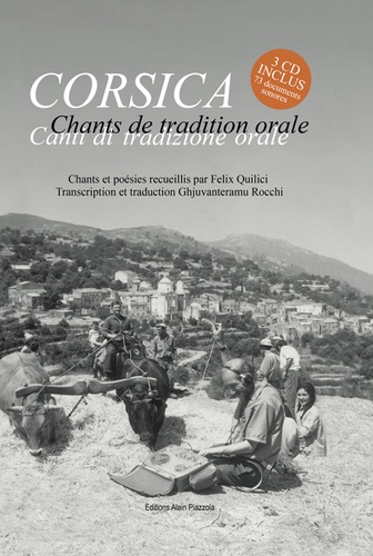 Félix Quilici - Chants de tradition orale. 3 CD audio