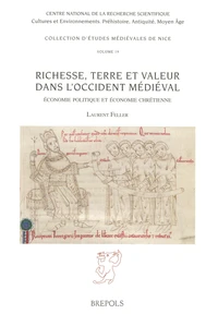 Richesse, terre et valeur dans l'Occident médiéval