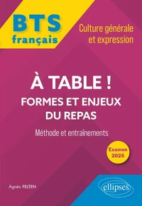 BTS Français A table ! Formes et enjeux du repas