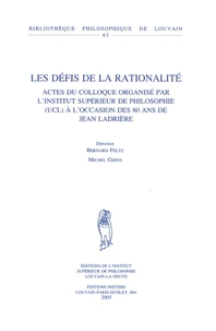 Les défis de la rationalité