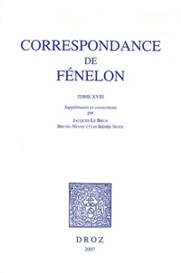 Correspondance de Fénelon