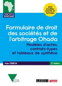 Formulaire de droit des sociétés et de l'arbitrage Ohada