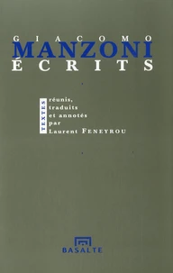 Giacomo Manzoni, Ecrits