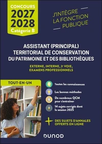 Concours Assistant (principal) territorial de conservation du patrimoine et des bibliothèques - 2027
