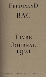 Livre-Journal 1921