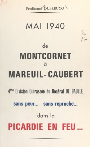 Ferdinand Dubreucq - De Montcornet à Mareuil-Caubert.