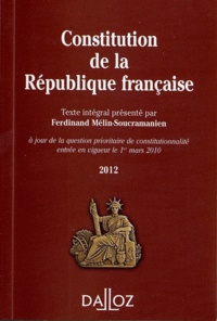 Ebooks gratuits télécharger les meilleures ventes Constitution de la République française  9782247118618