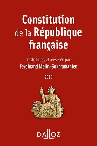 Constitution de la République française  Edition 2015