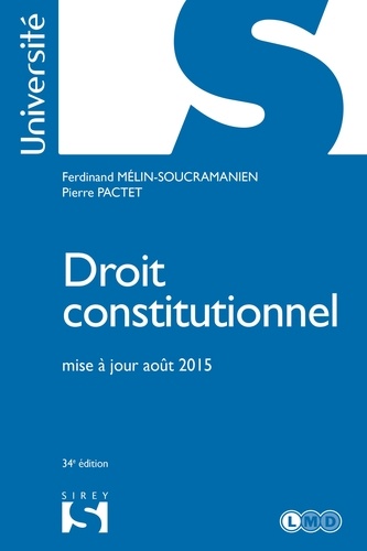 Droit constitutionnel 34e édition