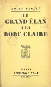 Le grand élan à la robe claire