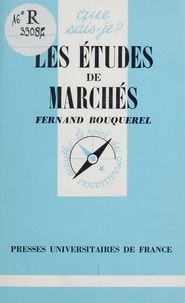 Fernand Bouquerel - Les études de marchés.
